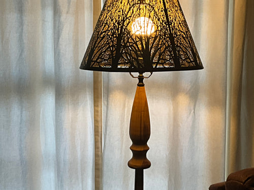 Hardwood Floor Lamp