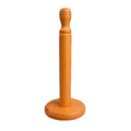 Turned ash paper towel holder